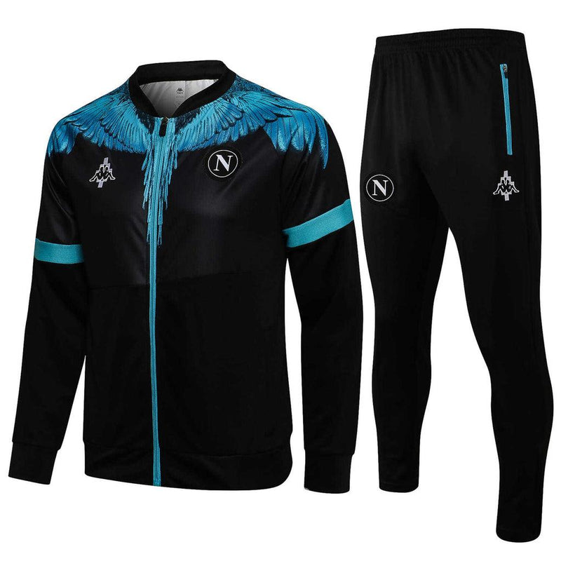 Conjunto Inverno Napoli Preto Kappa - Com Fecho